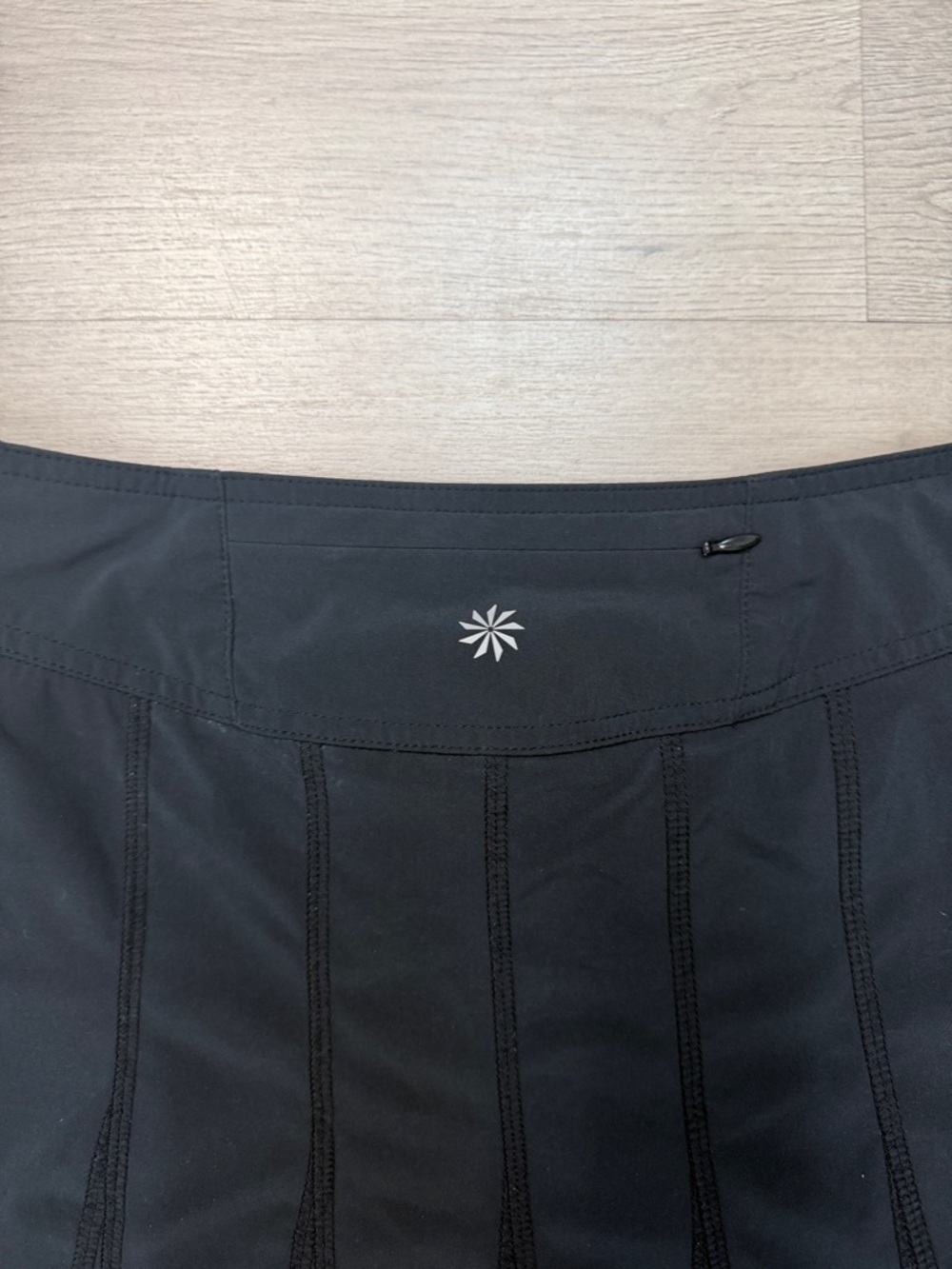 Athleta Wear About Skirt Skort Black Pleated Sz 2! - Picture 6 of 9